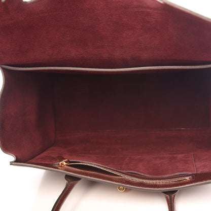 Mulberry Grain Vegetable Tanned Calfskin Bayswater Oxblood 5 of 8