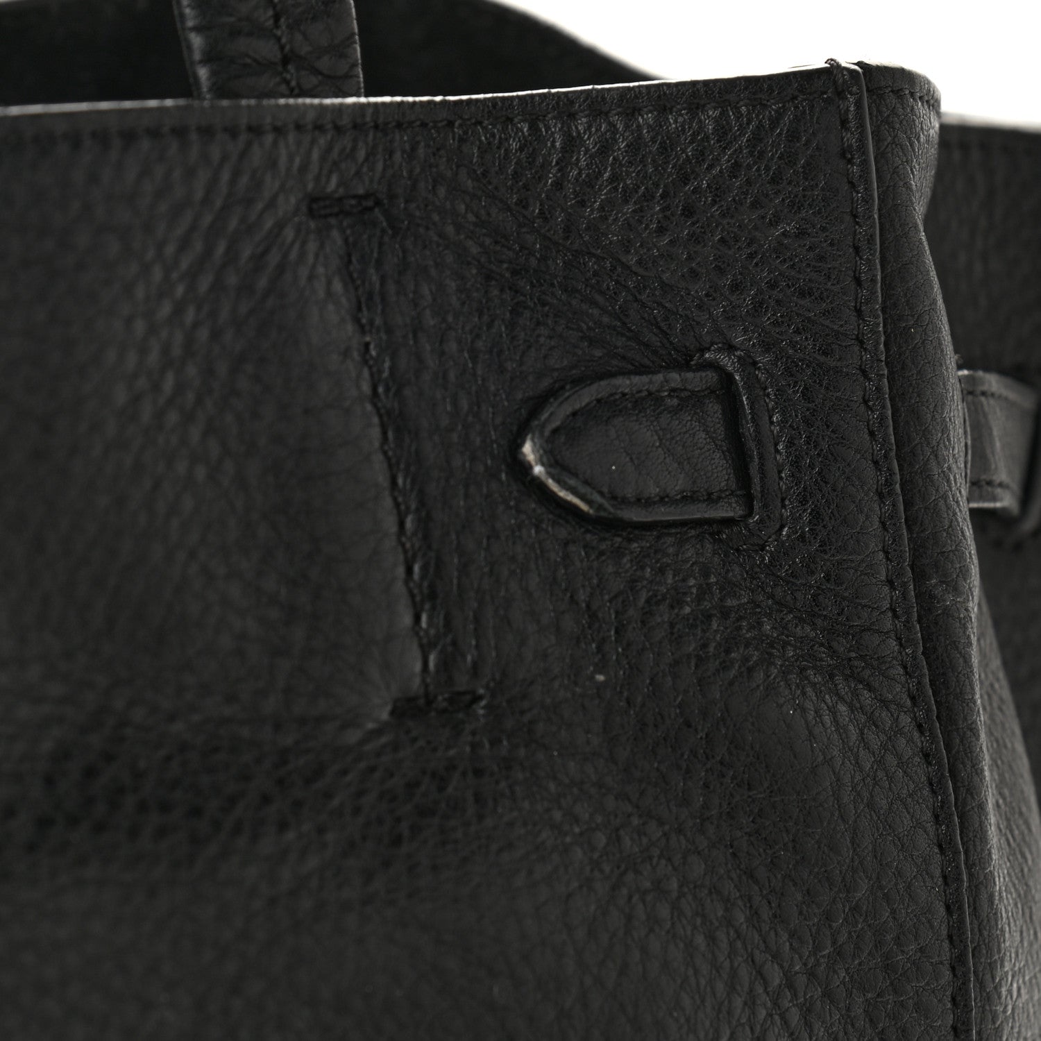 Celine Soft Grained Calfskin Small Belt Cabas Phantom Black 12 of 12