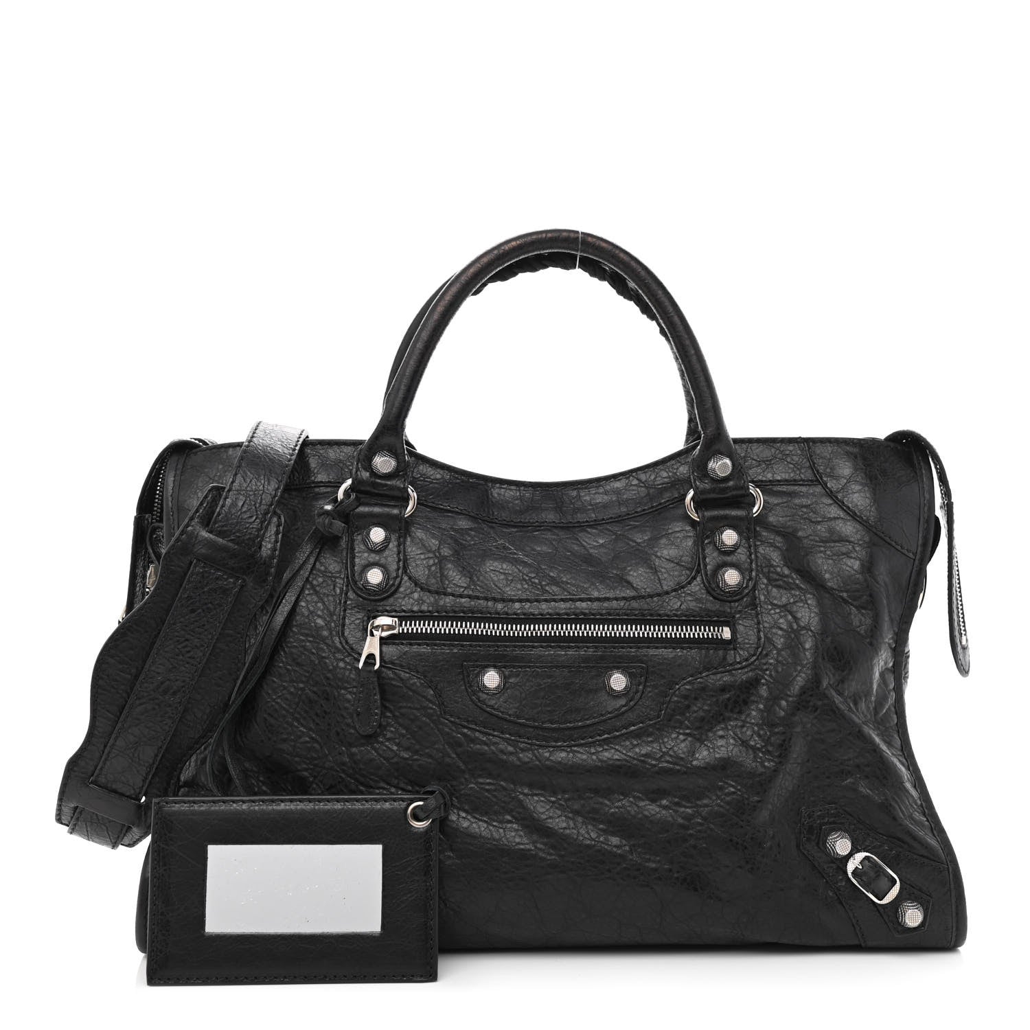 Balenciaga Agneau Giant 12 Silver Hardware City Black 1 of 12