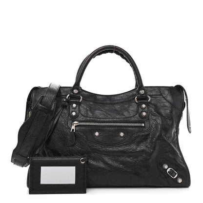 Balenciaga Agneau Giant 12 Silver Hardware City Black 1 of 12