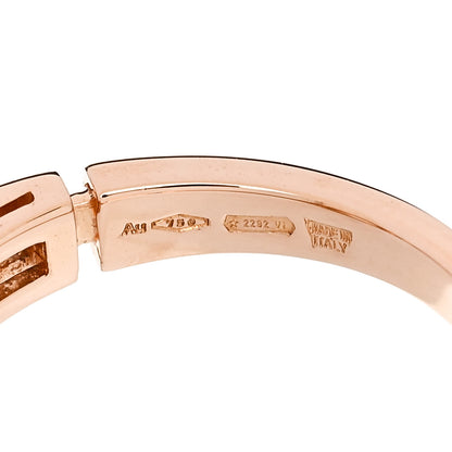Bulgari 18K Rose Gold Diamond Bvlgari Bvlgari Ring 54 6.75 5 of 6