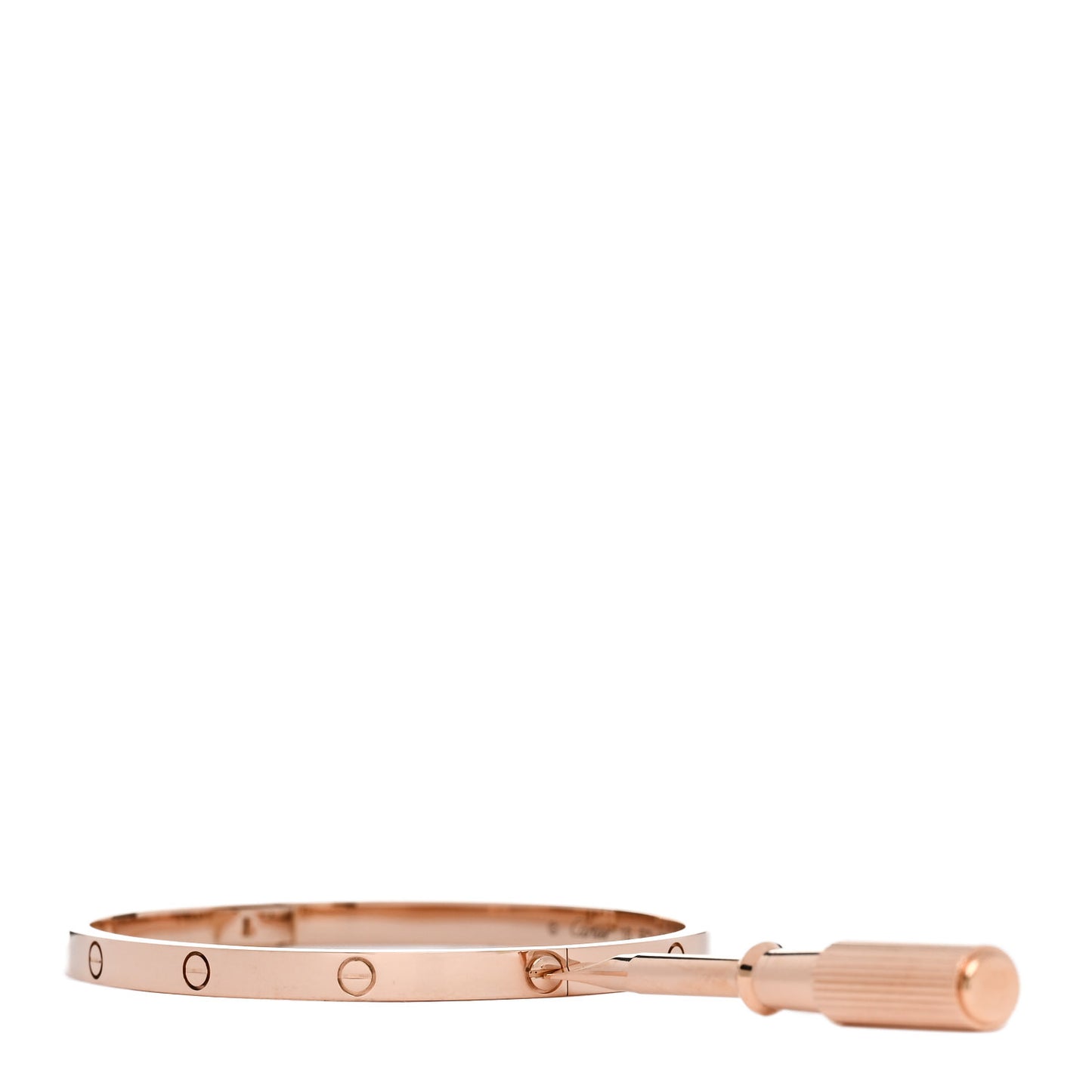 18K Pink Gold Small LOVE Bracelet 16
