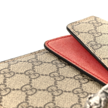 Gucci GG Supreme Monogram Small Dionysus Shoulder Bag Red 14 of 14