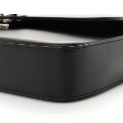 Gucci Senna Calfskin Petite GG Top Handle Shoulder Bag Black 10 of 10