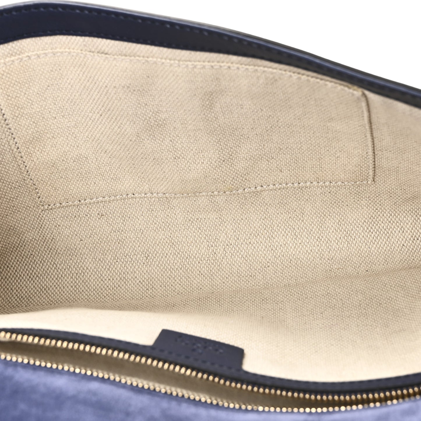 Soft Patent Medium Soho Clutch Uniform Blue