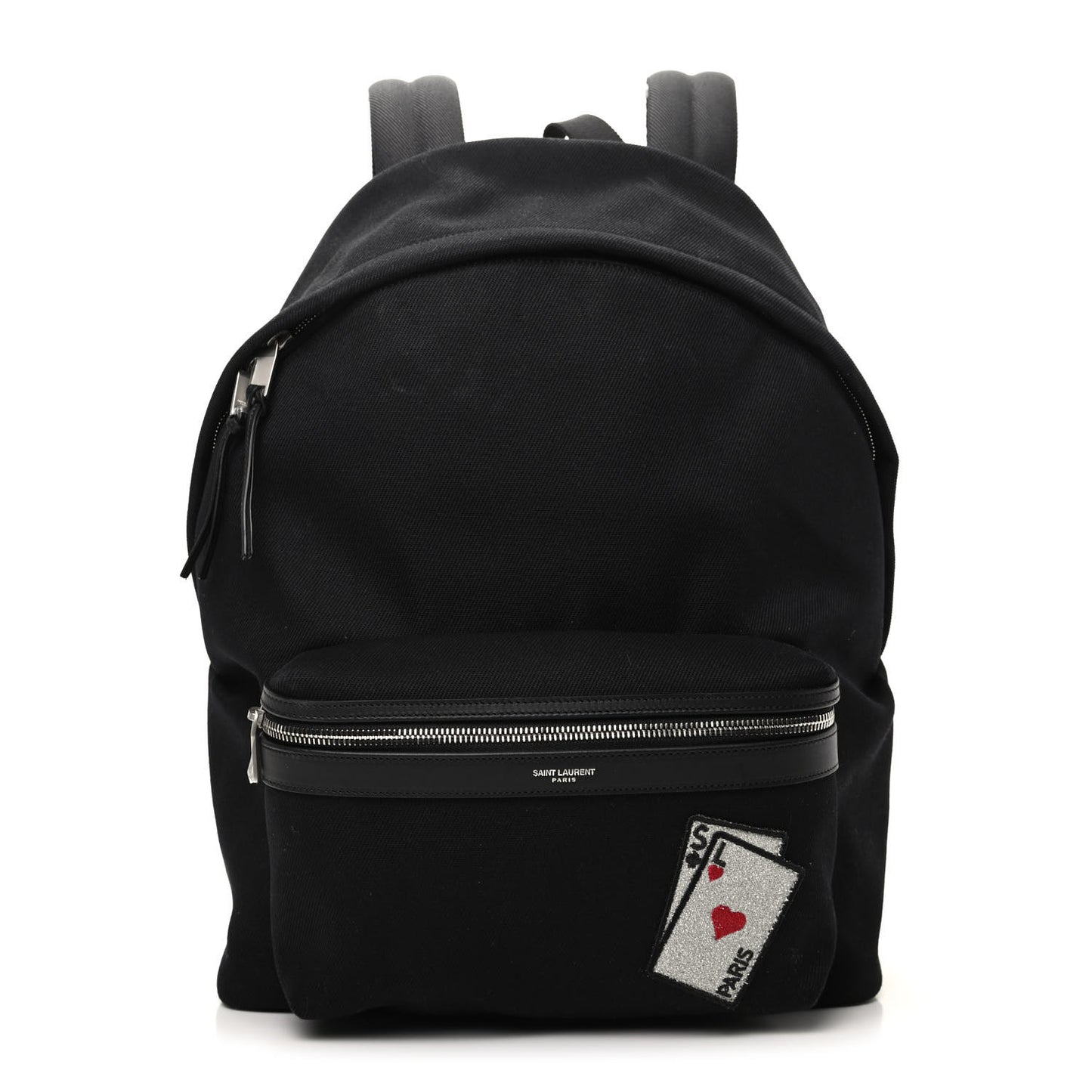 Canvas SL Playing Cards City Backpack Black