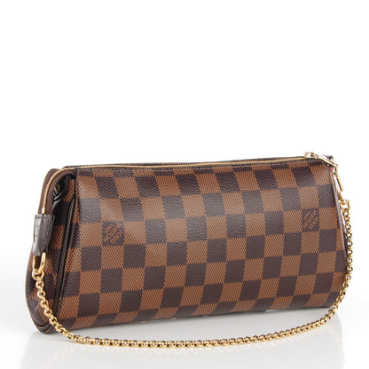 Louis Vuitton Damier Ebene Eva Clutch 3 of 7