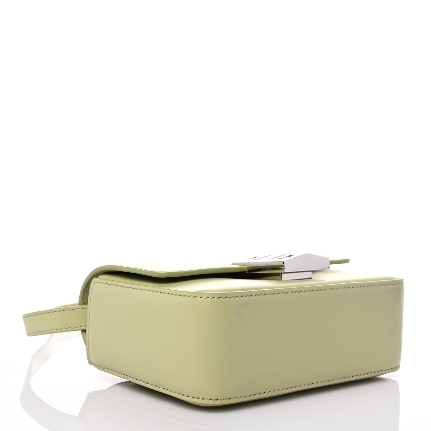 Box Calfskin Mini 4G Crossbody Avocado Green