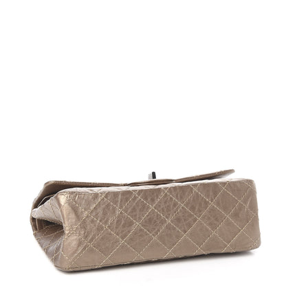 Chanel Metallic Aged Calfskin Quilted 2.55 Reissue 225 Flap Gold 4 of 11