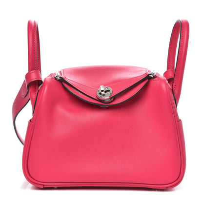Hermes Swift Verso Mini Lindy 20 Rose Mexico Rouge Piment 1 of 9