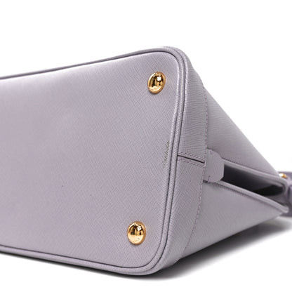Prada Saffiano Lux Medium Open Promenade Tote Glicine 9 of 9