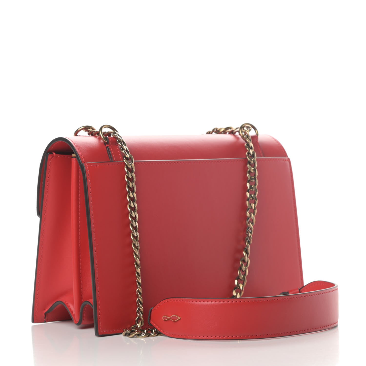 Christian Louboutin Calfskin LargeElisa Shoulder Bag Loubi 3 of 11
