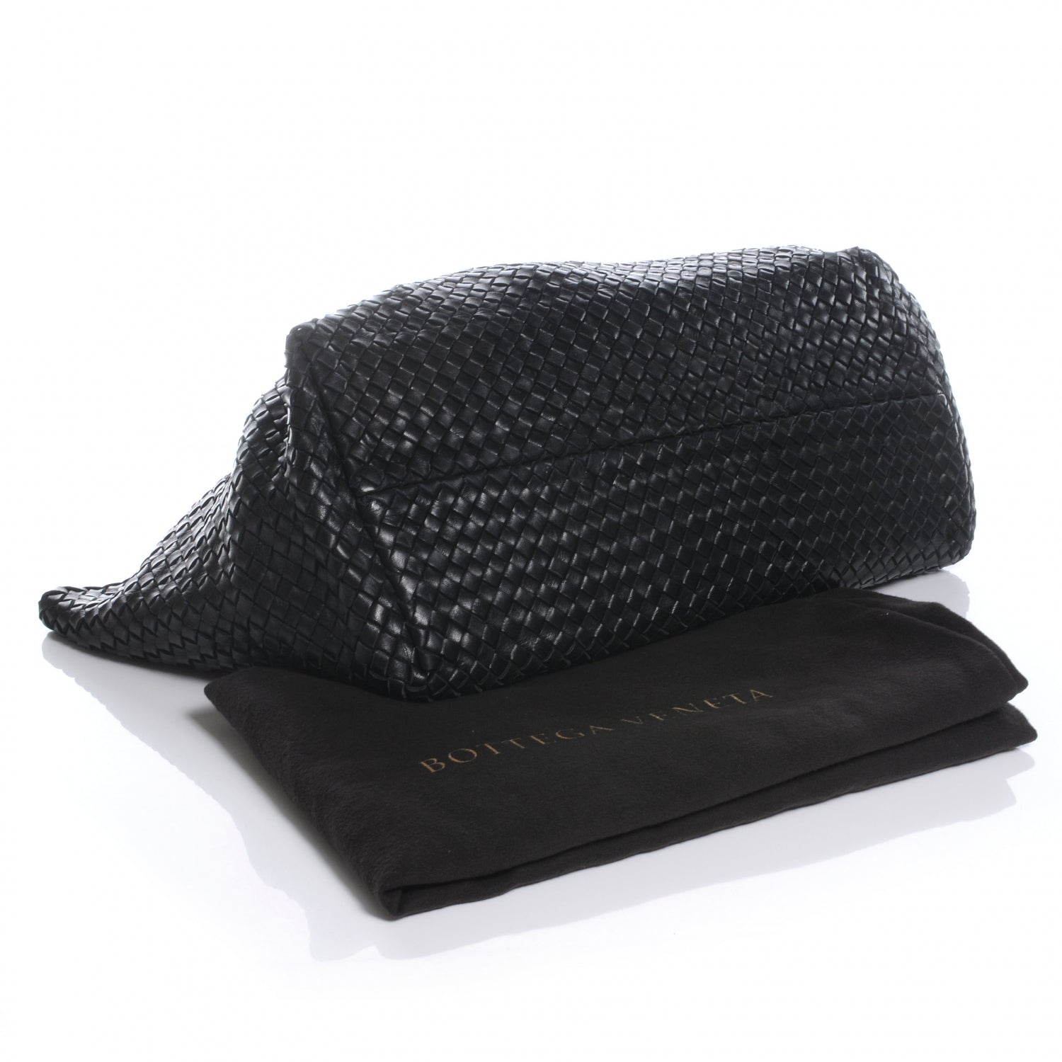 Bottega Veneta Woven Intrecciato Large Cabat Tote Black 4 of 9
