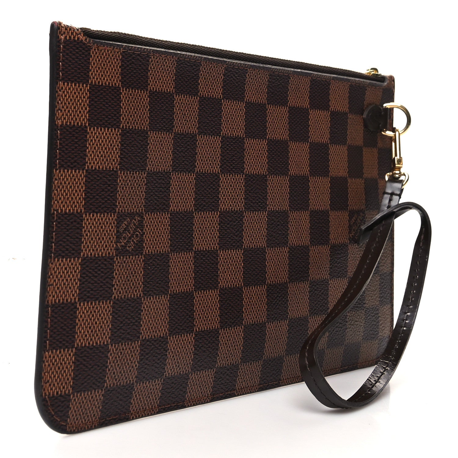 Louis Vuitton Damier Ebene Neverfull MM GM Pochette 3 of 9