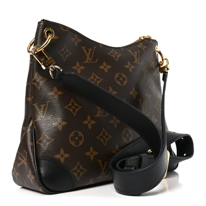 Louis Vuitton Monogram Odeon PM Black 3 of 9