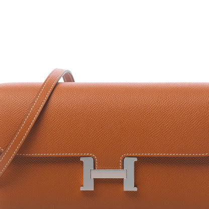 Hermes Epsom Constance Long Wallet To Go Gold 8 of 11
