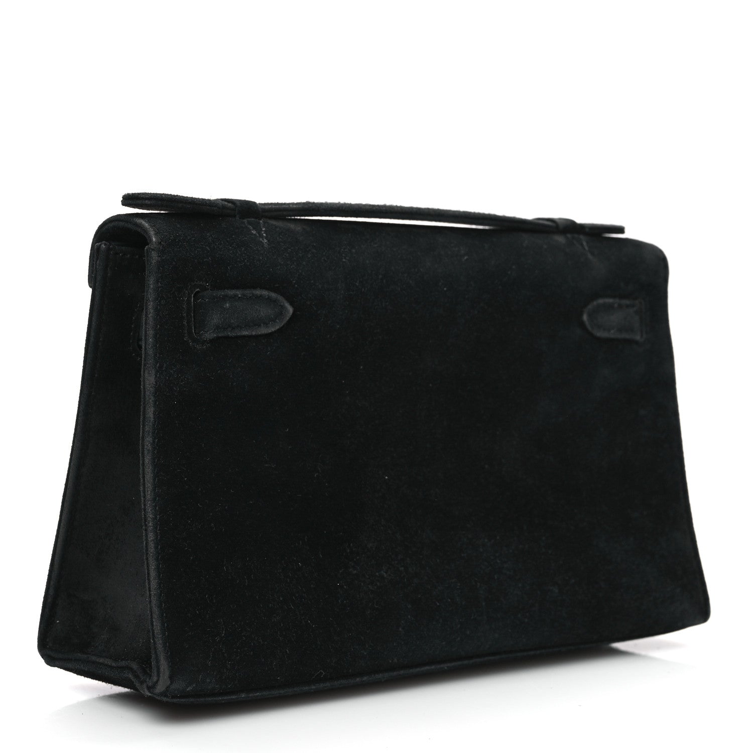 Hermes Veau Doblis Kelly Pochette Black 3 of 14
