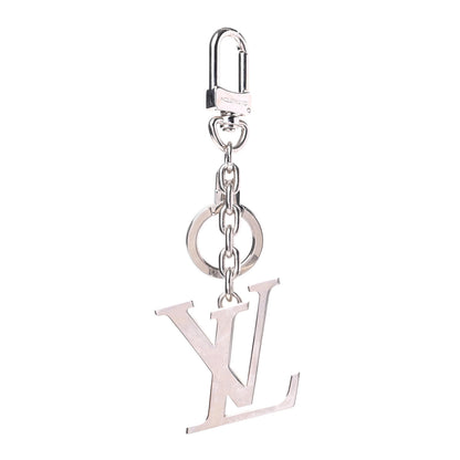 Louis Vuitton LV Facettes Bag Charm Key Holder Silver 1 of 5