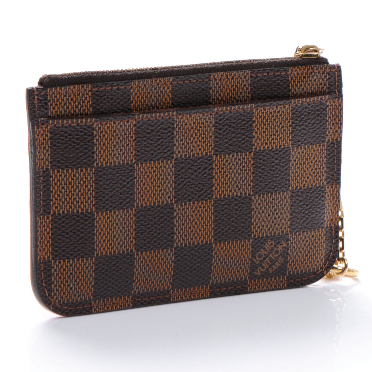 Louis Vuitton Damier Ebene Scribe Affiche Key Pouch 3 of 7