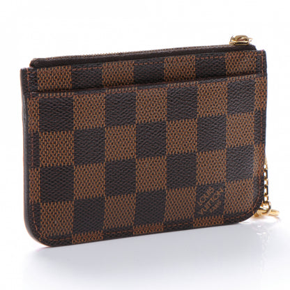 Louis Vuitton Damier Ebene Scribe Affiche Key Pouch 3 of 7