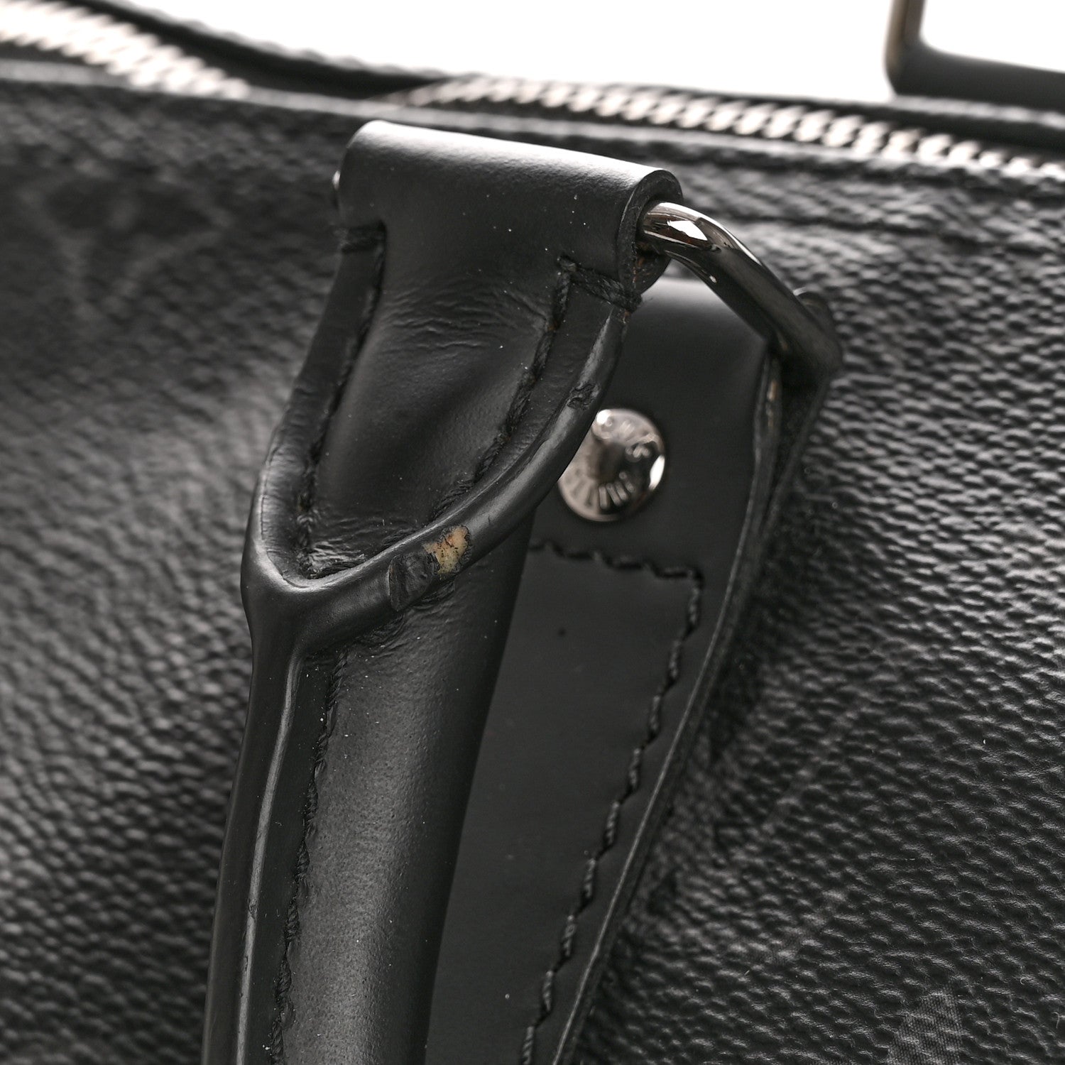 Louis Vuitton Monogram Eclipse Keepall Bandouliere 45 10 of 11