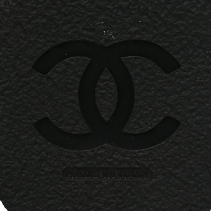 Chanel Calfskin Cap Toe Combat Boots 37.5 Black 6 of 9