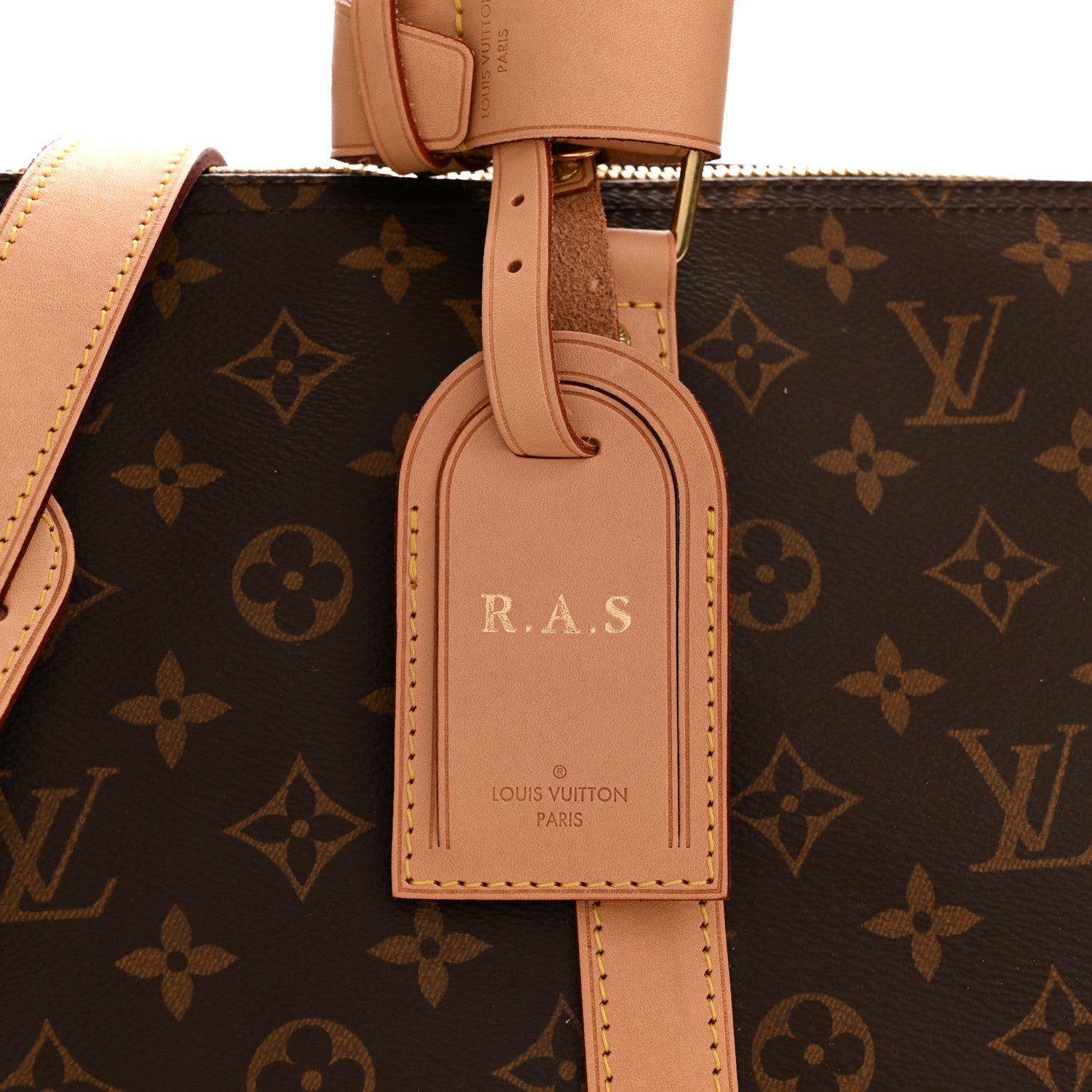 Louis Vuitton Monogram Keepall Bandouliere 55 9 of 11