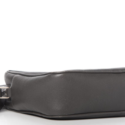 Saint Laurent Calfskin Monogram Small Lou Camera Bag Storm 6 of 14