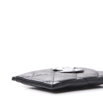 Chanel Caviar Quilted My Everything Card Holder Black 6 of 10