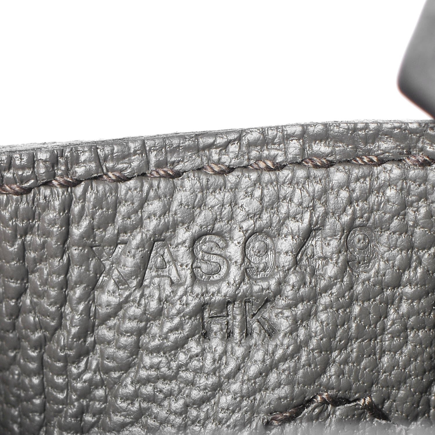 Hermes Togo Birkin 25 Etain 10 of 34
