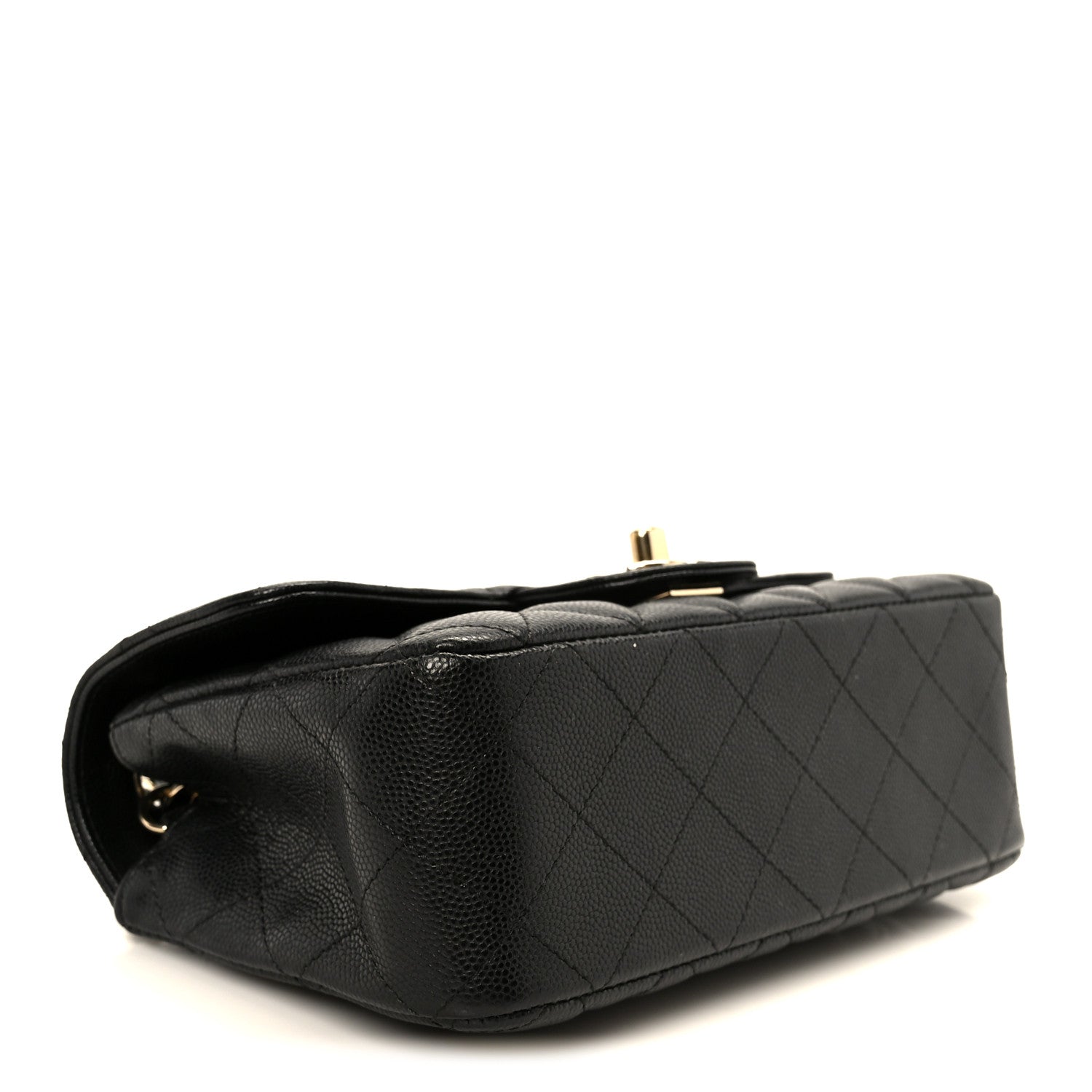 Chanel Caviar Quilted Mini Rectangular Flap Black 4 of 12