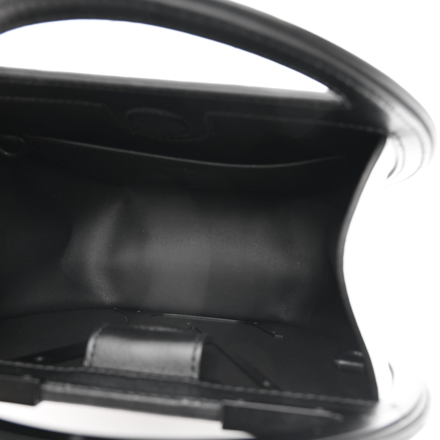 Louis Vuitton Calfskin Around Me PM White Black 5 of 11