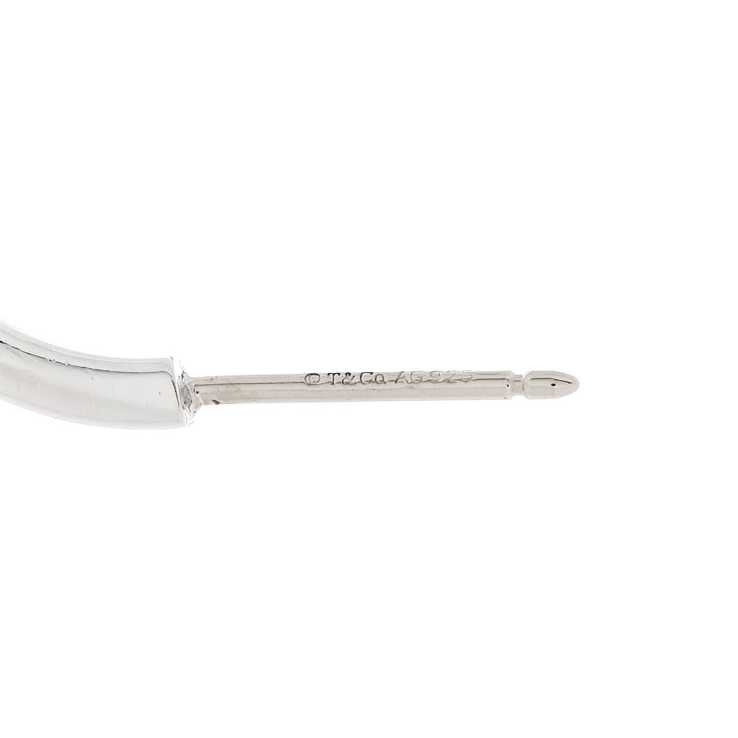 Sterling Silver 1837 Small Narrow Hoop Earrings