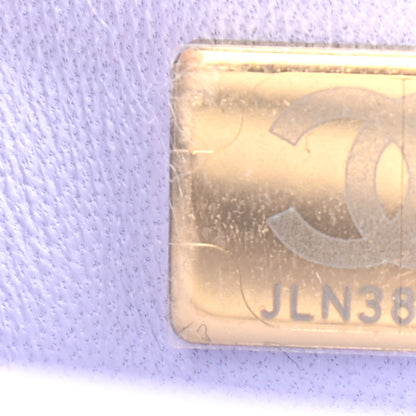 Chanel Caviar Quilted Mini Coco Handle Flap Light Purple 7 of 10