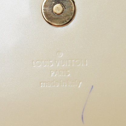 Louis Vuitton Patent Sobe Clutch Blanc Corail 8 of 15