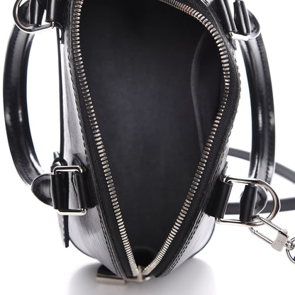 Louis Vuitton Epi Alma BB Black 6 of 9