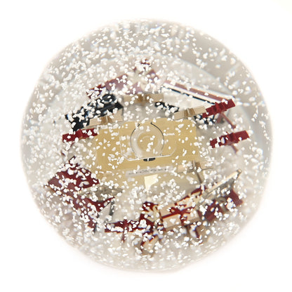 Chanel Glass N°5 Perfume Bottle Snow Globe Red 7 of 8