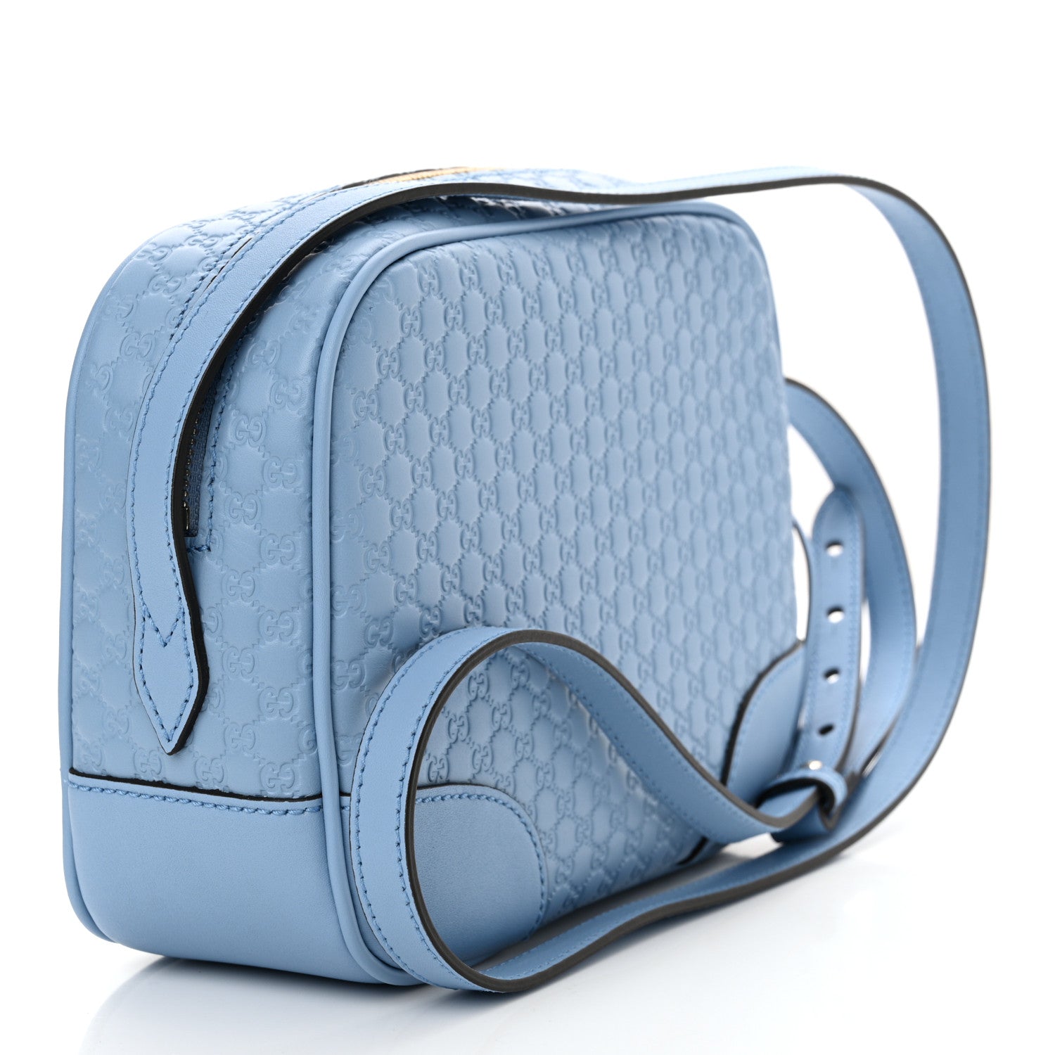 Gucci Microguccissima Mini Bree Messenger Bag Mineral Blue 3 of 10