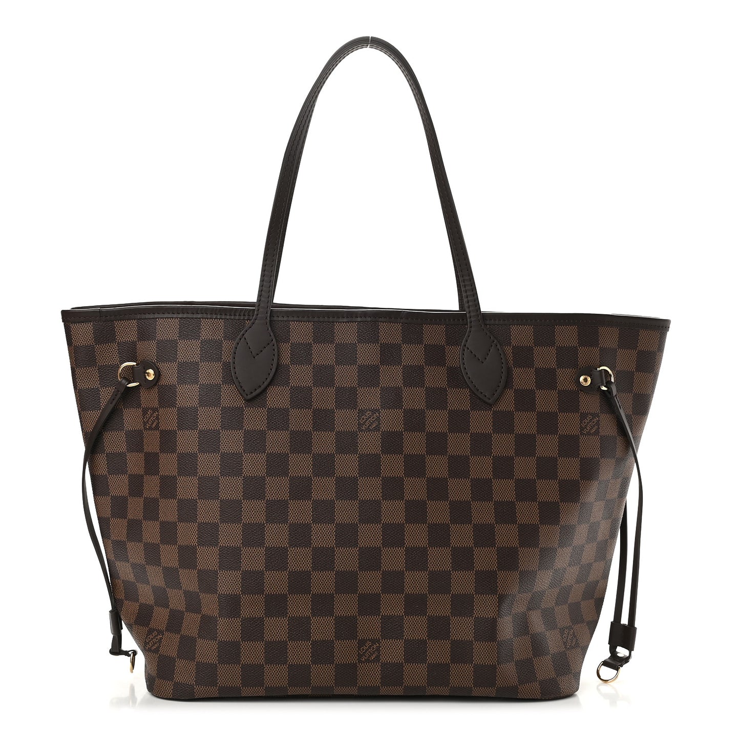 Damier Ebene Neo Neverfull MM Rose Ballerine