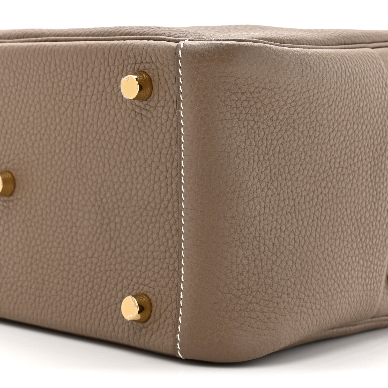 Hermes Taurillon Clemence Lindy 26 Etoupe 8 of 10