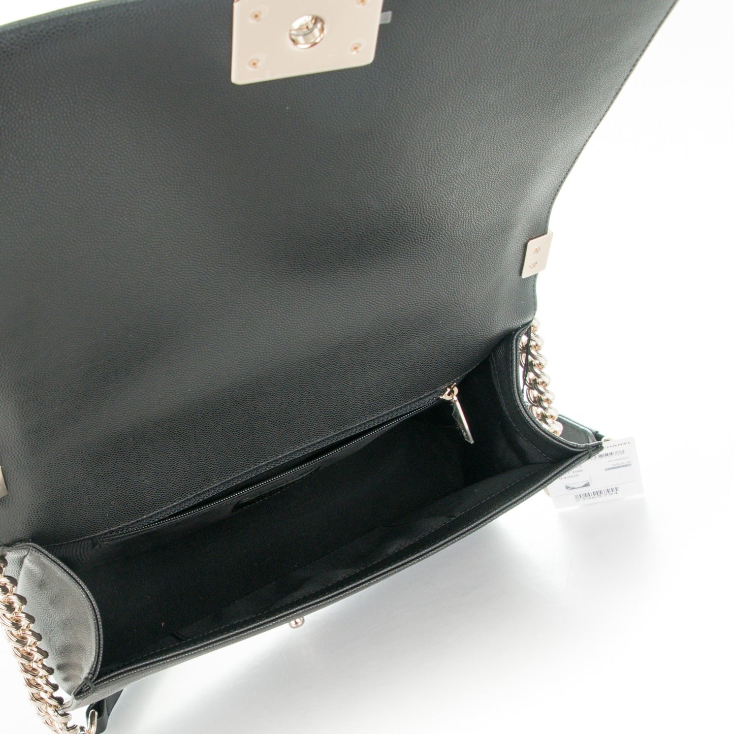 Caviar Quilted New Medium Boy Flap Black