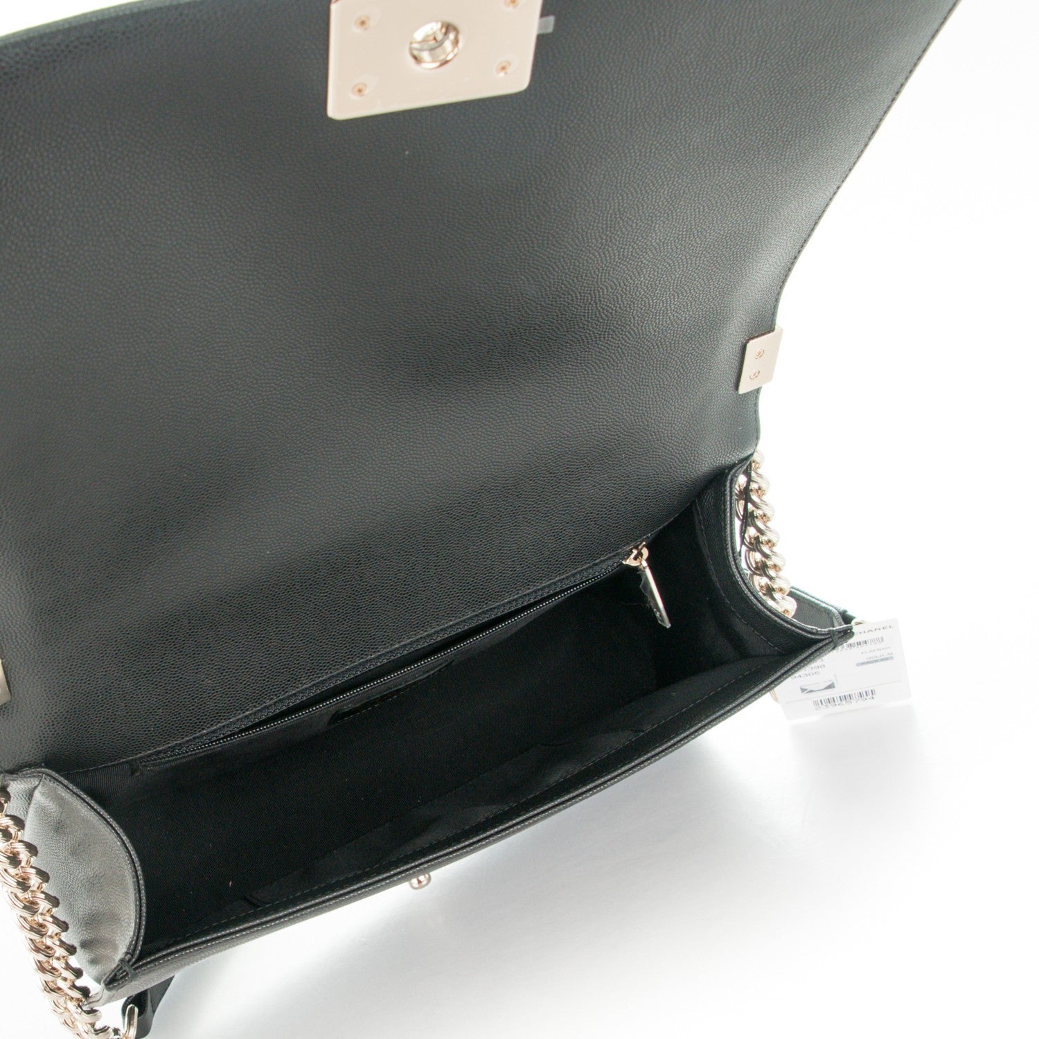 Chanel Caviar Quilted New Medium Boy Flap Black 5 of 7