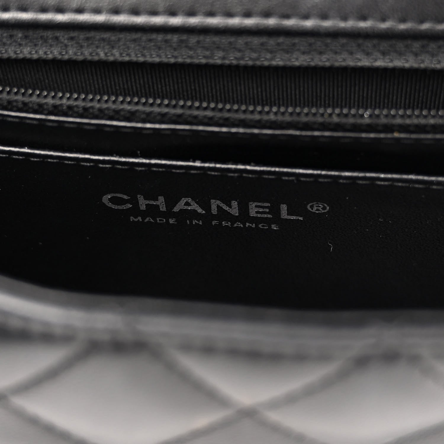 Chanel Lambskin Quilted Mini Rectangular Flap Black 6 of 11