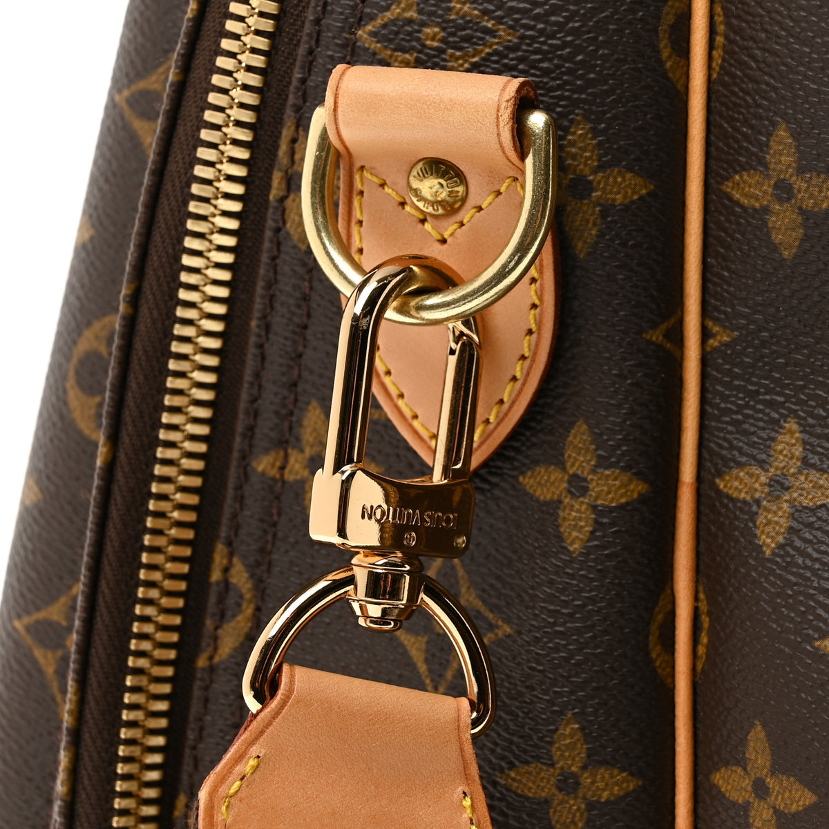 Louis Vuitton Monogram Alize 2 Compartment Luggage 12 of 14