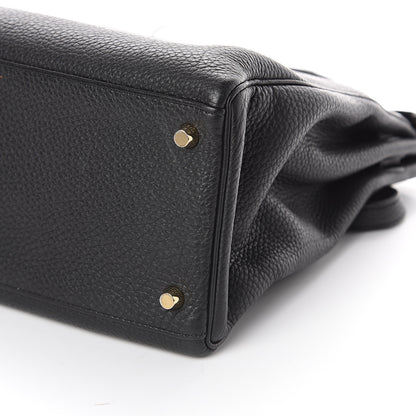 Hermes Togo Kelly Retourne 35 Black 33 of 34