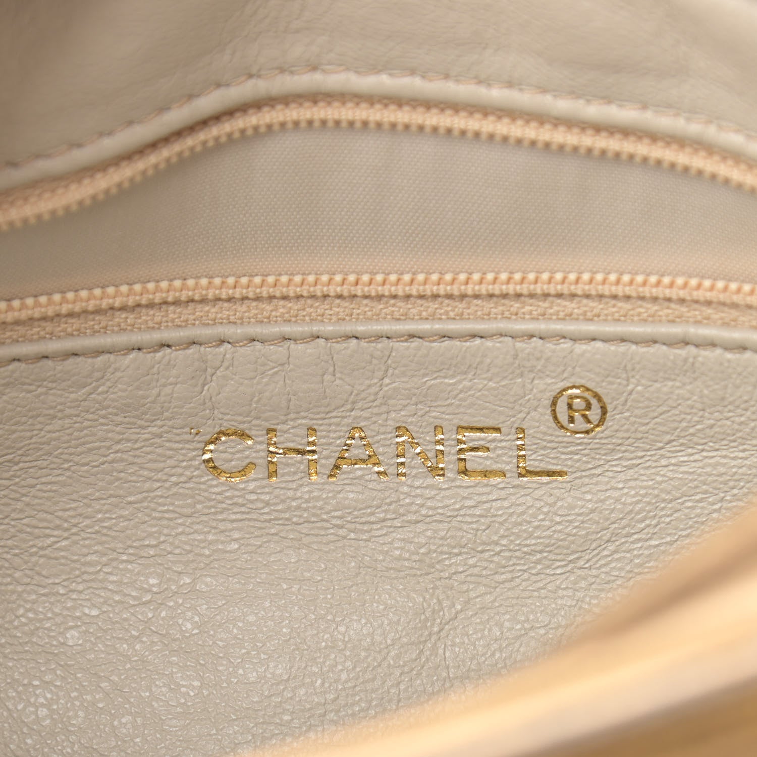 Chanel Metallic Lambskin Quilted Tassel Camera Case Gold 5 of 9