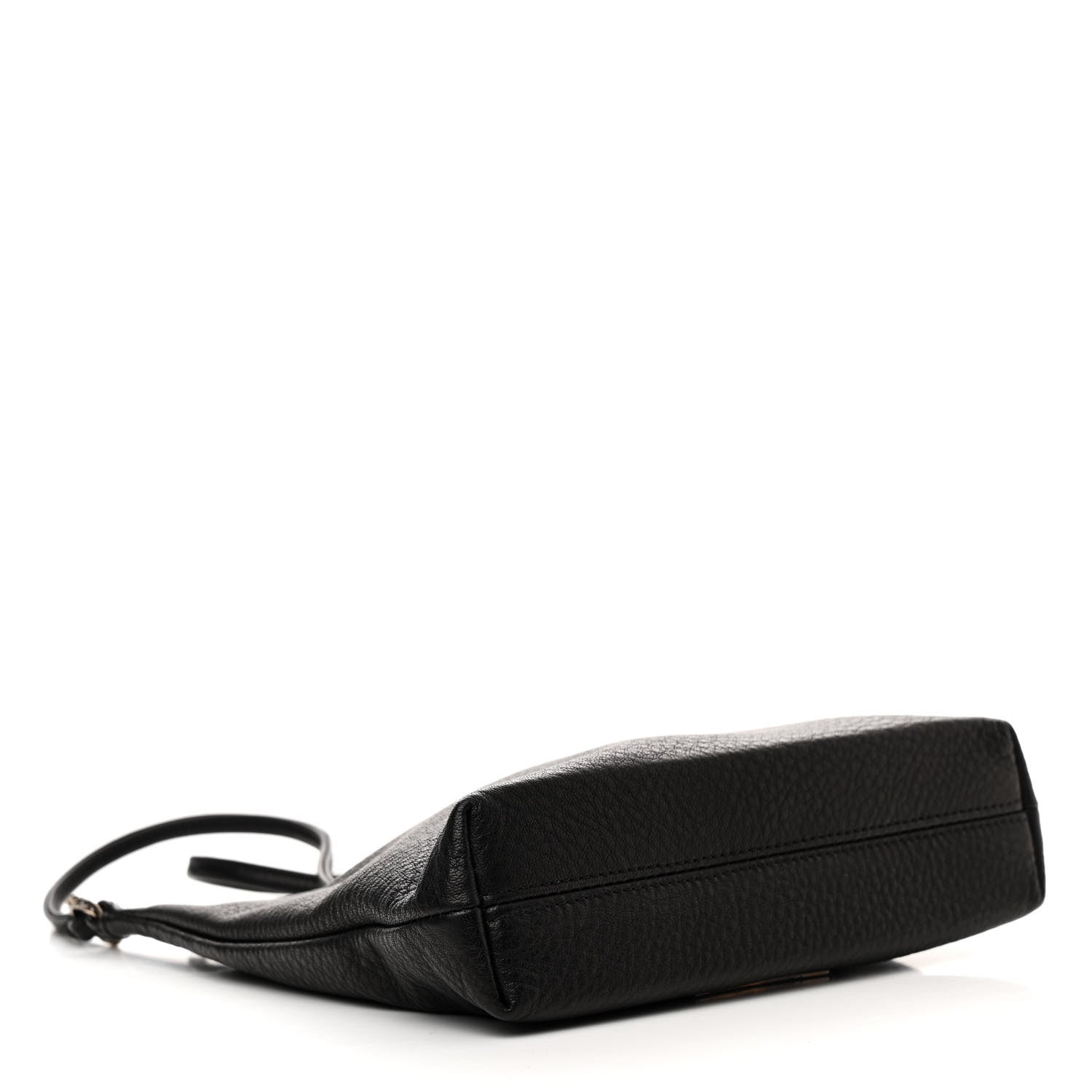 Chrome Hearts Grained Calfskin Viv Dagger Hobo Bag Black 4 of 10