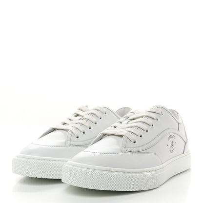 Hermes Calfskin Womens Get Sneakers 38 White 3 of 8