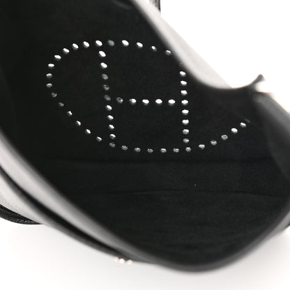 Hermes Taurillon Clemence Evelyne III PM Black 6 of 9