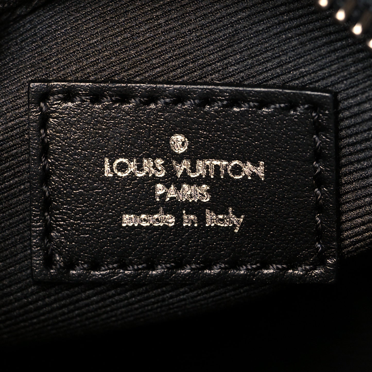 Monogram Eclipse LV Made Squared Pouch Bag Charm